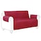 Cover Bonanza Indoor Loveseat Slipcover, Red/Brown, 54"Wx21"Dx25"H 51-010-011701-EC - alternate 1